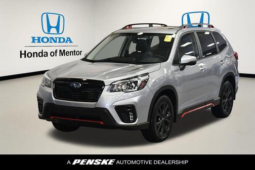 Ice Silver Metallic 2020 Subaru Forester Sport