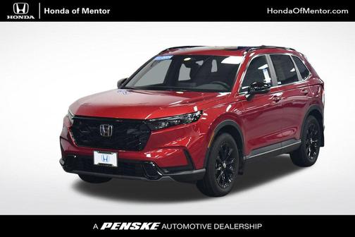 Radiant Red Metallic 2024 Honda CR-V Hybrid Sport AWD