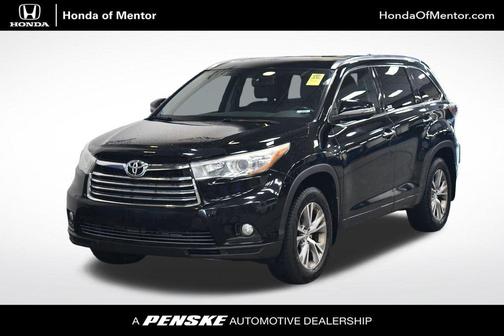 Attitude Black Metallic 2015 Toyota Highlander XLE
