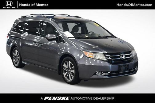 Alabaster Silver Metallic 2014 Honda Odyssey Touring