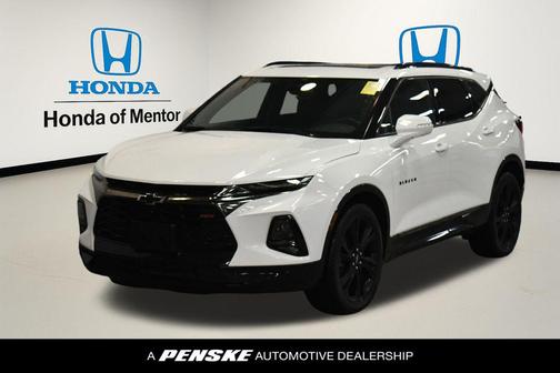 Summit White 2019 Chevrolet Blazer RS