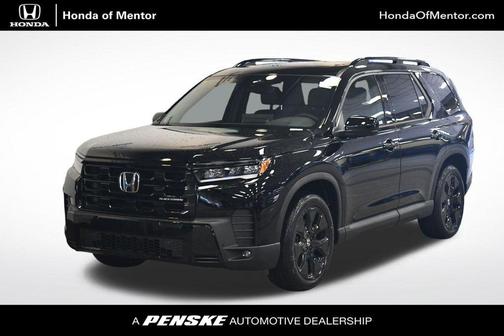 Crystal Black Pearl 2026 Honda Pilot Black Edition
