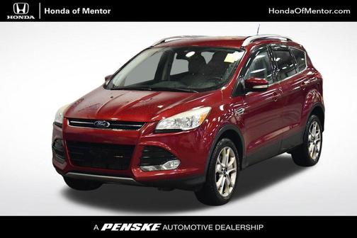 Ruby Red Tinted Clearcoat 2014 Ford Escape Titanium