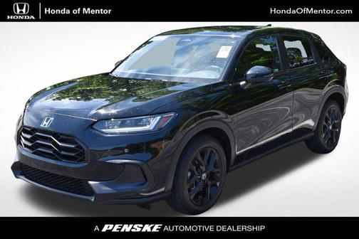 Crystal Black Pearl 2024 Honda HR-V Sport