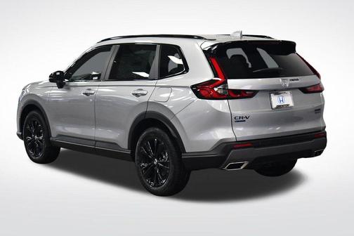 Solar Silver Metallic 2026 Honda CR-V Hybrid Sport Touring AWD