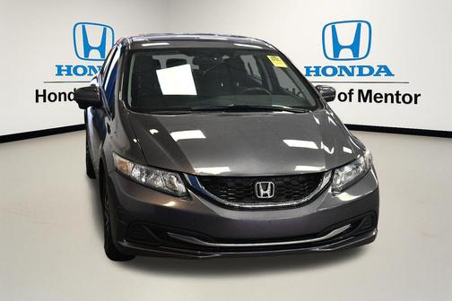 Gray 2014 Honda Civic EX