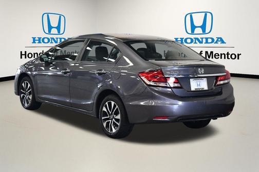 Gray 2014 Honda Civic EX