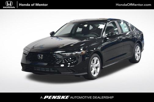 Crystal Black Pearl 2026 Honda Accord LX 1.5T