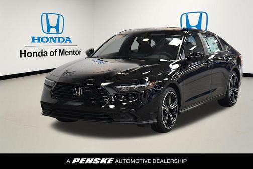 Crystal Black Pearl 2026 Honda Accord Hybrid Sport