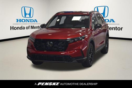 Radiant Red Metallic 2026 Honda CR-V Hybrid Sport-L AWD