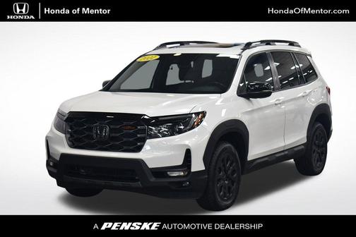 Platinum White Pearl 2022 Honda Passport AWD TrailSport