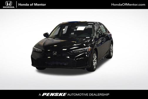Crystal Black Pearl 2026 Honda Civic LX