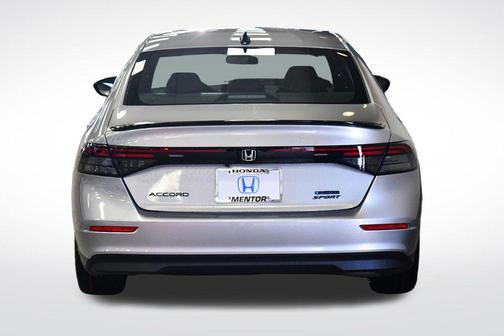 Solar Silver Metallic 2026 Honda Accord Hybrid Sport