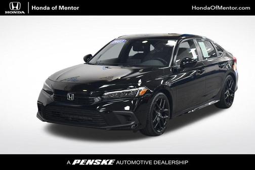 Crystal Black 2023 Honda Civic Sport