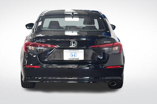 Crystal Black 2023 Honda Civic Sport