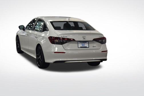 Platinum White Pearl 2026 Honda Civic Hybrid Sport