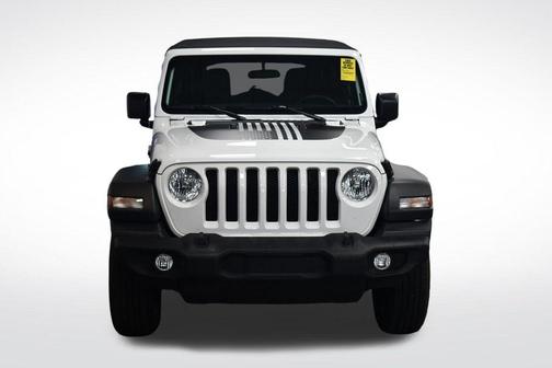 Bright White Clearcoat 2023 Jeep Wrangler Sport S