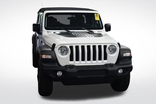 Bright White Clearcoat 2023 Jeep Wrangler Sport S