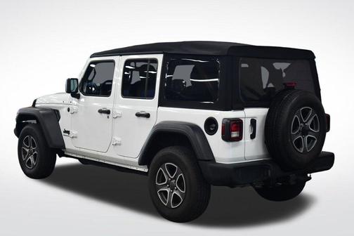 Bright White Clearcoat 2023 Jeep Wrangler Sport S