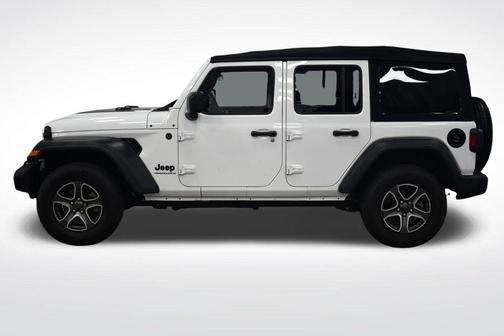 Bright White Clearcoat 2023 Jeep Wrangler Sport S
