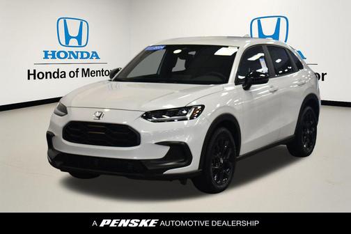 Platinum White 2024 Honda HR-V AWD Sport