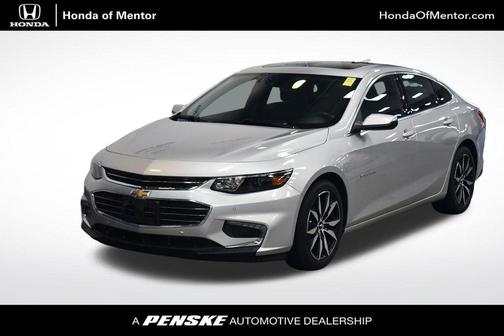 Silver Ice Metallic 2018 Chevrolet Malibu LT