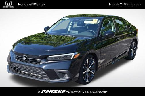 Crystal Black Pearl 2024 Honda Civic Touring
