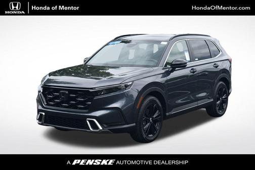 Gray 2024 Honda CR-V Hybrid Sport Touring AWD