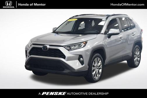 Silver Sky Metallic 2021 Toyota RAV4 XLE Premium