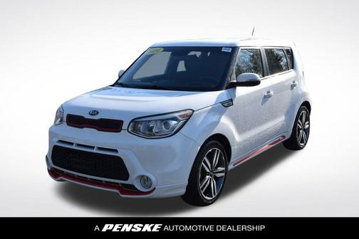 Clear White 2014 Kia Soul +