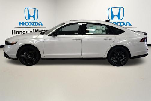 Platinum White Pearl 2026 Honda Accord Hybrid Sport-L