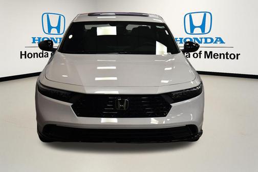 Platinum White Pearl 2026 Honda Accord Hybrid Sport-L