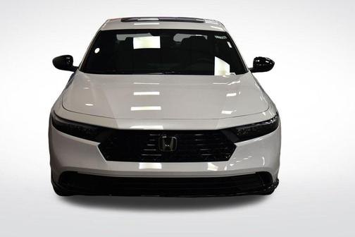 Platinum White Pearl 2026 Honda Accord Hybrid Sport-L