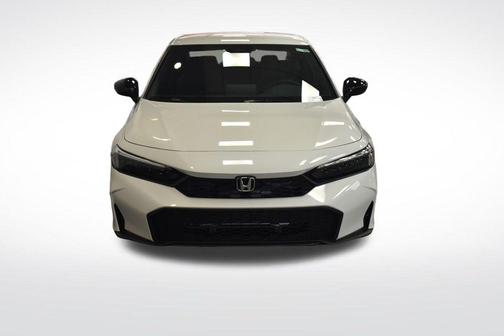 Platinum White Pearl 2026 Honda Civic Hybrid Sport