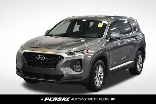 Machine Gray 2020 Hyundai SANTA FE SEL 2.4