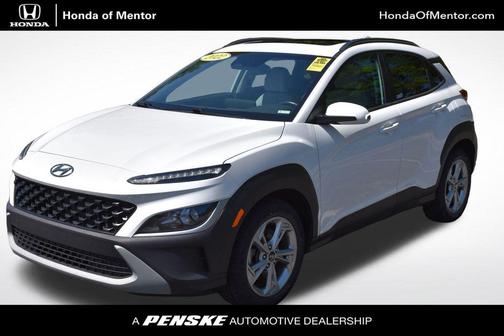 Lunar White 2022 Hyundai KONA SEL