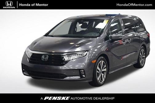 Grey 2021 Honda Odyssey Touring