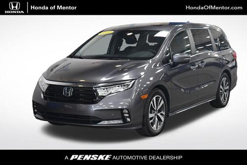 Grey 2021 Honda Odyssey Touring