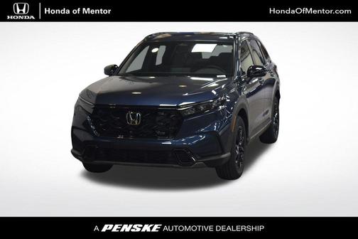 Canyon River Blue Metallic 2026 Honda CR-V Hybrid Sport-L AWD