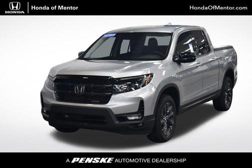 Solar Silver Metallic 2025 Honda Ridgeline Sport