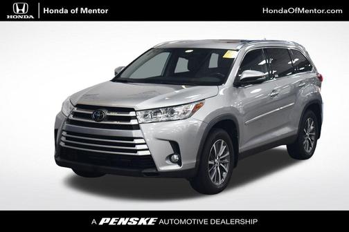 Celestial Silver Metallic 2019 Toyota Highlander XLE