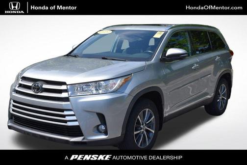 Celestial Silver Metallic 2019 Toyota Highlander XLE