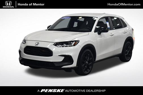 Platinum White Pearl 2023 Honda HR-V AWD Sport