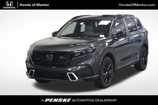 Meteorite Gray Metallic 2026 Honda CR-V Hybrid Sport Touring AWD