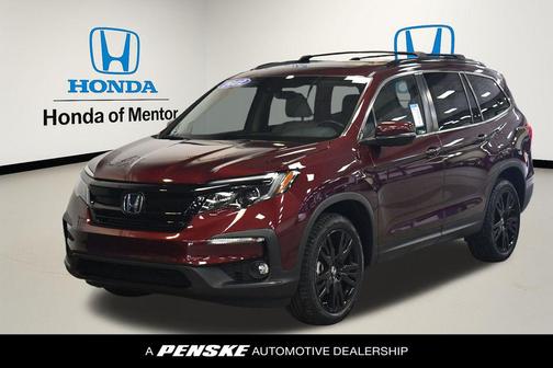 Deep Scarlet Pearl 2022 Honda Pilot AWD Special Edition
