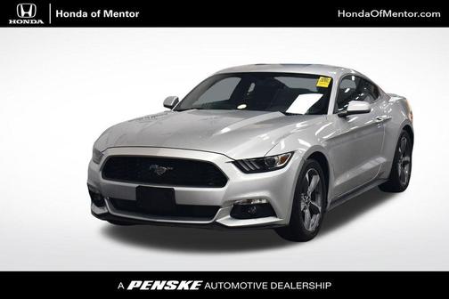 Silver 2017 Ford Mustang V6