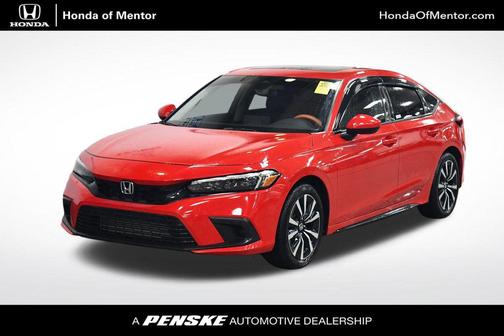 Rallye Red 2022 Honda Civic EX-L