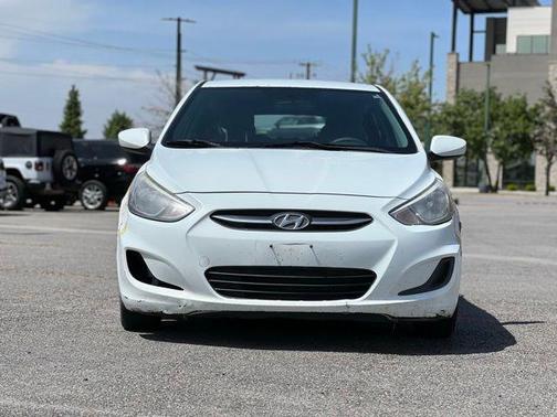 Century White 2015 Hyundai Accent GS