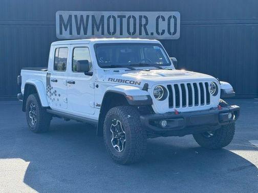 Bright White Clearcoat 2021 Jeep Gladiator Rubicon