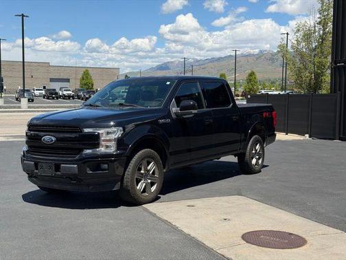 Agate Black Metallic 2020 Ford F-150 Lariat